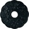 Ekena Millwork Terrones Butterfly Medallion (Canopies up to 3 7/8"), 17 7/8"OD x 3 7/8"ID x 1"P, Night Shade CM17TSNSF - alternate 1